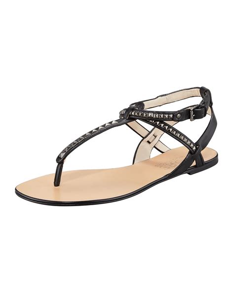 michael kors flat leather studded sandal|Michael Kors flat sandals sale.